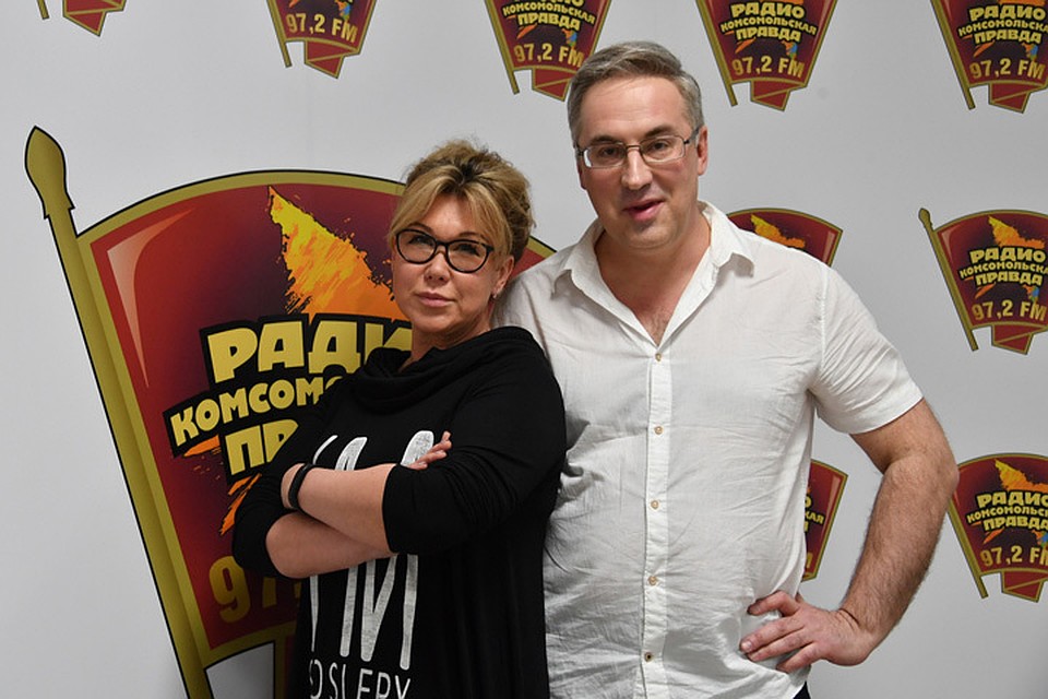 Юлий и Андрей Норкины в студии Радио «Комсомольская правда»