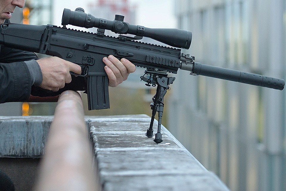 Автомат "SCAR-L".