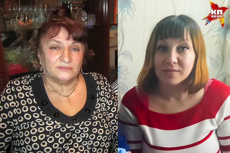 Зоя Антоновна и ее родная дочь Люция.