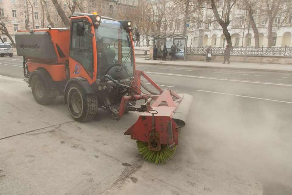 Горожане жаловались на пыль