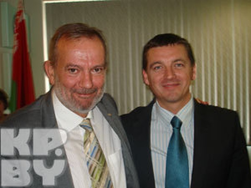 Бьерн Эриксен и Александр Мартыненко решали вопросы по "Детскому Евровидению - 2010", которое пройдет в Минске.