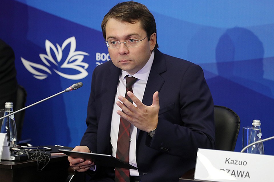 Заместитель министра строительства и жилищно-коммунального хозяйства РФ Андрей Чибис. Фото Артем Коротаев/ТАСС