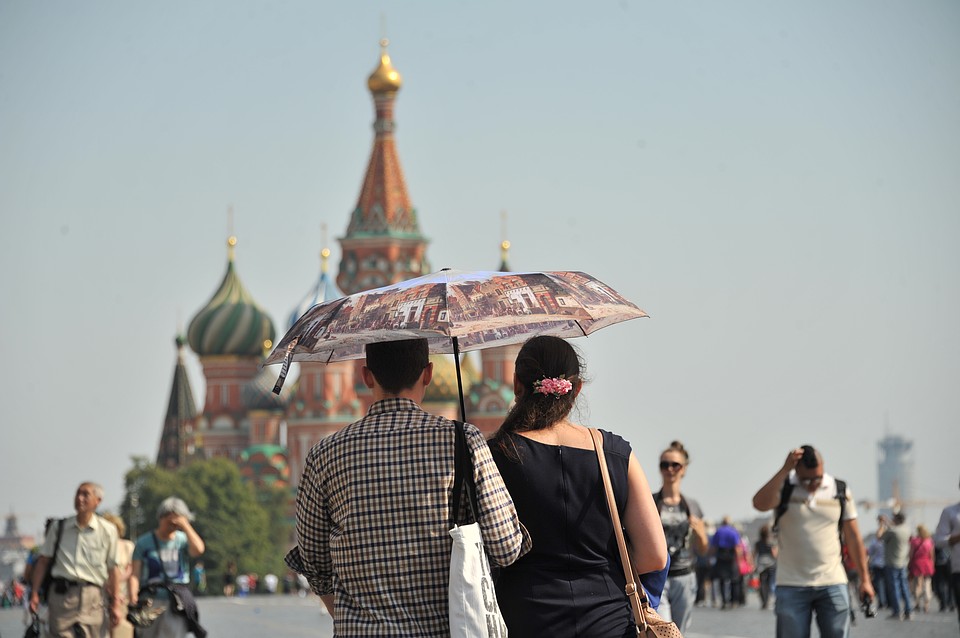 В Москве ожидается небольшой дождь