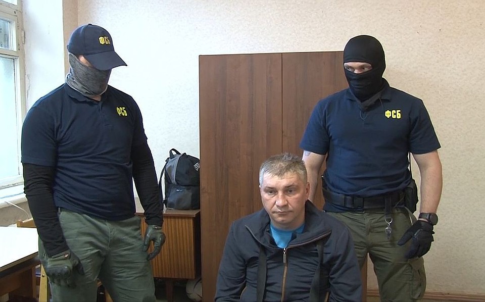 Дмитрий Долгов на допросе ФСБ.