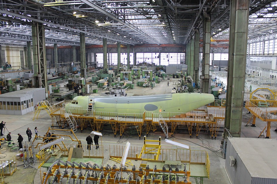 Сборка Ил-112В