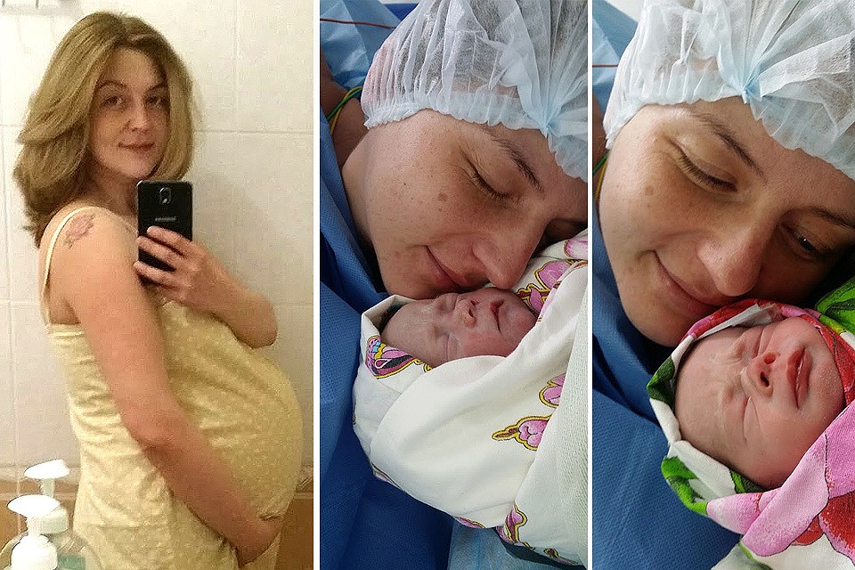 Родившая тройню Анастасия Аксянова поделилась воспоминаниями о самом ответственном дне. ФОТО Личный архив