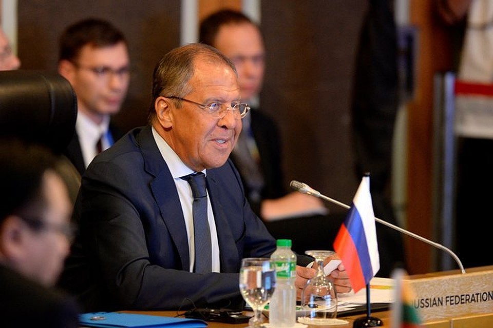 Министр иностранных дел России Сергей Лавров