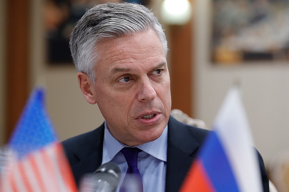 Чрезвычайный и полномочный посол США в РФ Джон Хантсман. ФОТО Михаил Джапаридзе/ТАСС