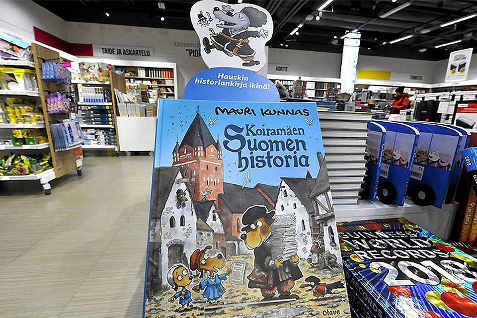 В Финляндии книга Маури Куннаса бьет рекорды продаж. Фото: с сайта ksml.fi