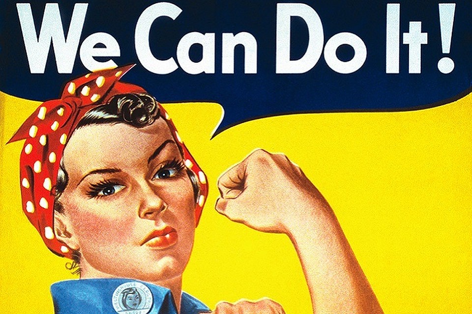 В США умерла модель с плаката We Can Do It!