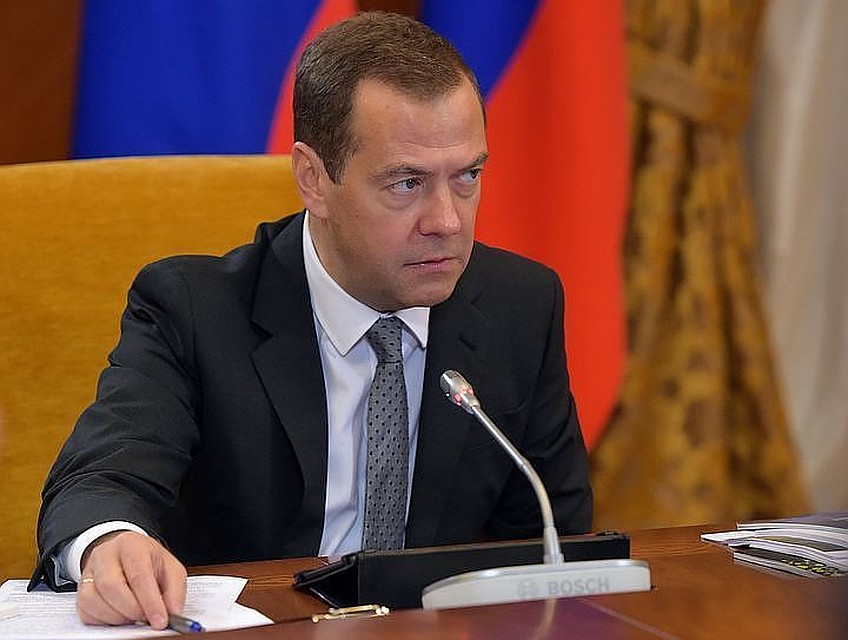 Премьер-министр РФ Дмитрий Медведев