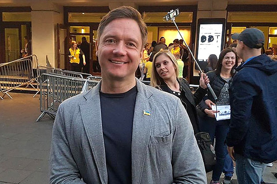 Фигурант списка Бориса Титова Сергей Капчук в Лондоне.