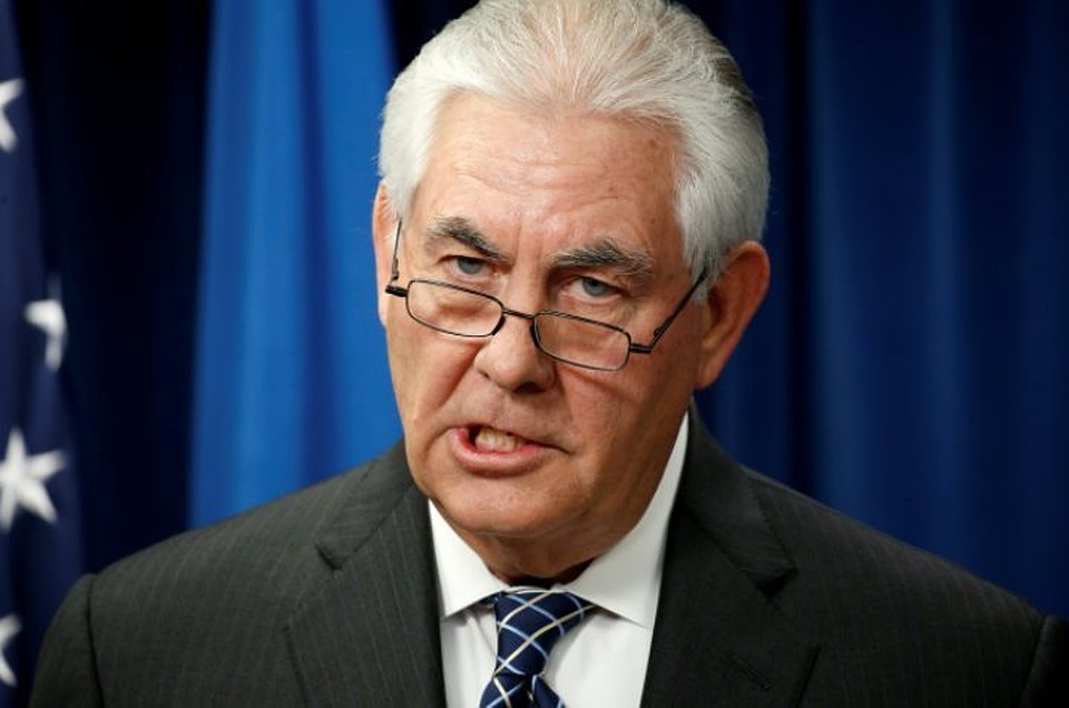 Госсекретарь США Рекс Тиллерсон
