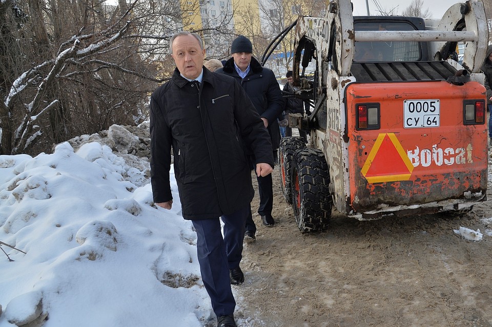 Валерий Радаев в микрорайоне Лесная Республика.
