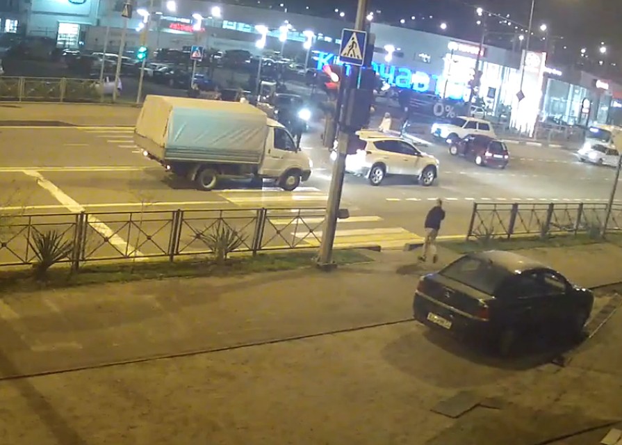 Фото: скриншот с записи видеокамер