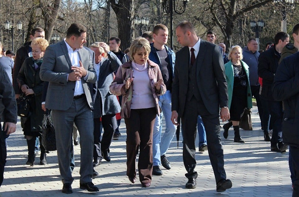 Валентина Матвиенко в Кисловодске.
