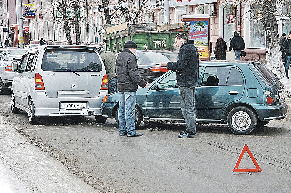 При аварии страховой случай можно оформить в упрощенной форме - по «европротоколу»