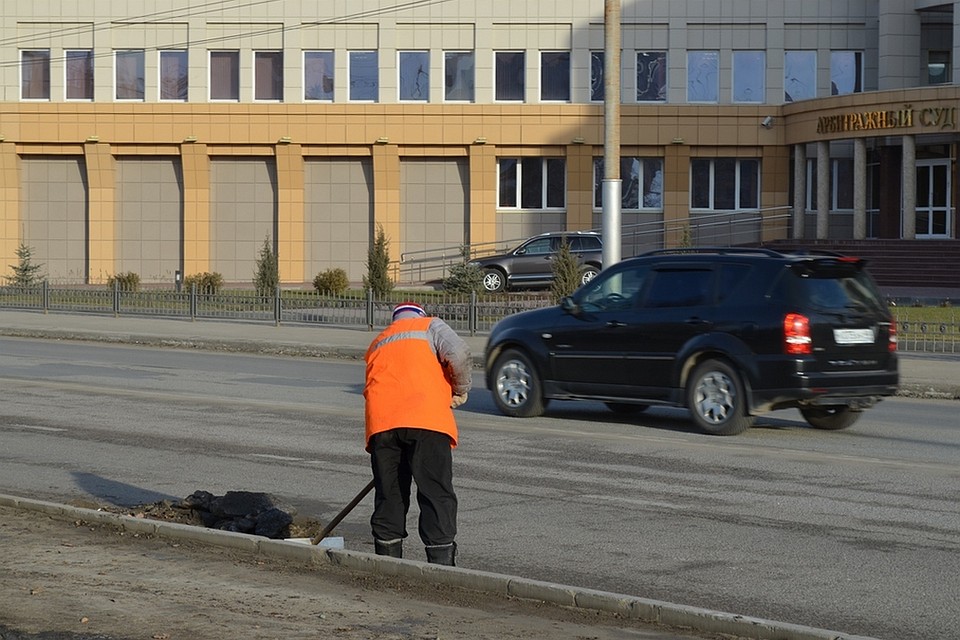 Ремонт дорог в Липецке