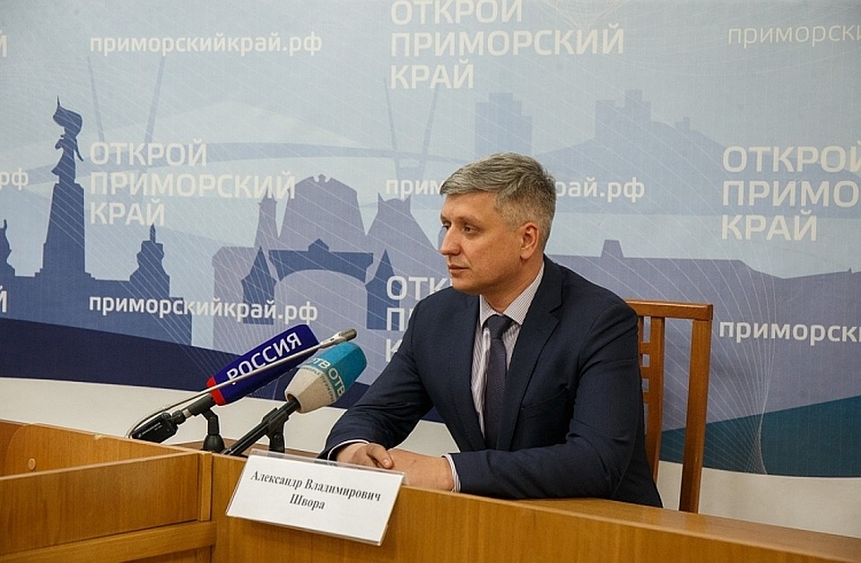 Директор департамента дорожного хозяйства Приморья Александр Швора