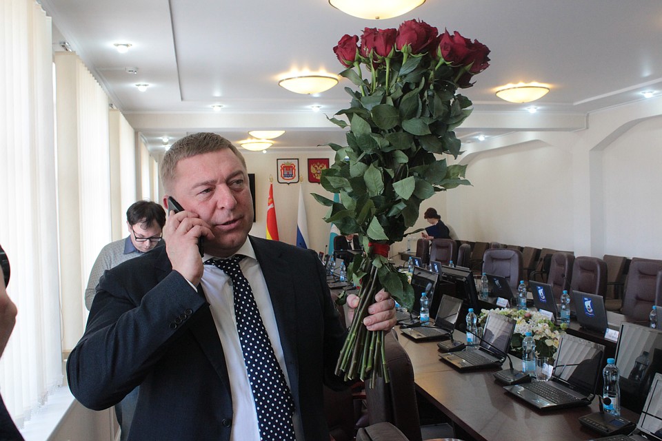 Александр Ярошук в последний день работы на посту мэра
