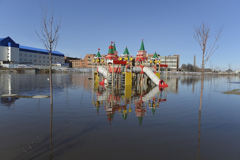 Подводная детская площадка