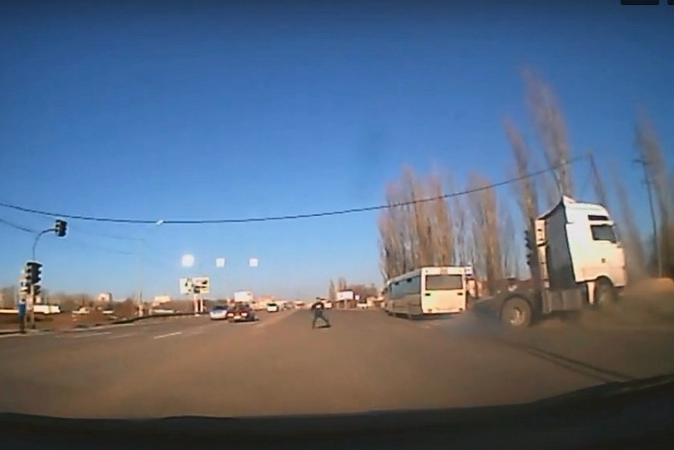 Пешеход сбежал
