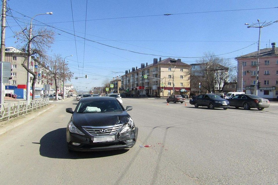ДТП произошло на улице Гагарина