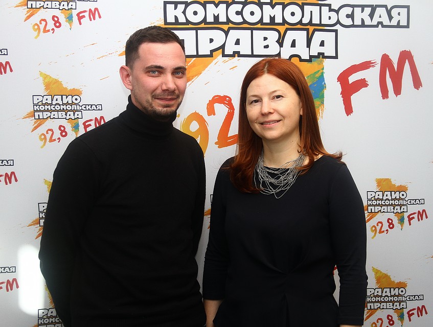 редактор «Комсомольской правды» в Нижнем Новгороде» Андрей Вовк и заместитель председателя Думы Нижнего Новгорода Елизавета Солонченко