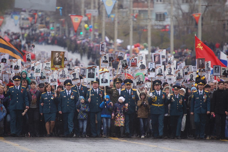 Акция "Бессмертный полк" начнется в 11:00