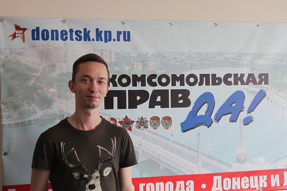 Дэн пришел в гости в редакцию