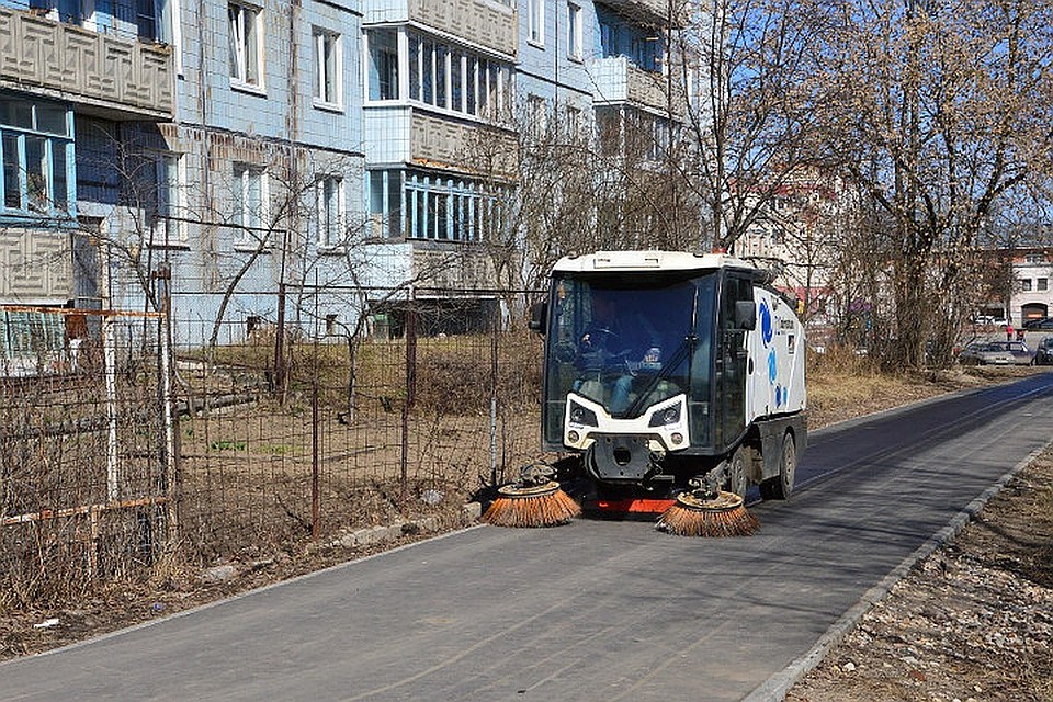 Уборка идёт полным ходом Фото: Администрация города Твери