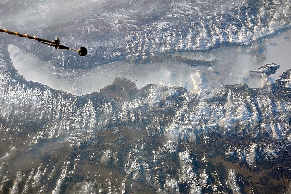 Космонавт с МКС опубликовал фото весеннего Байкала