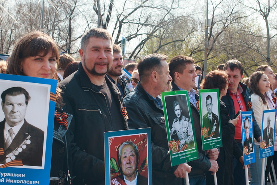 «Бессмертный полк» 2018 в Хабаровске: в акции поучаствуют около 30 тысяч человек