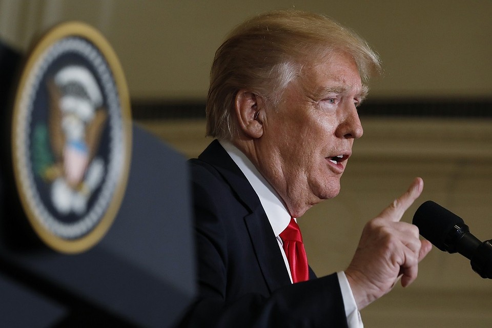 Президент США Дональд Трамп