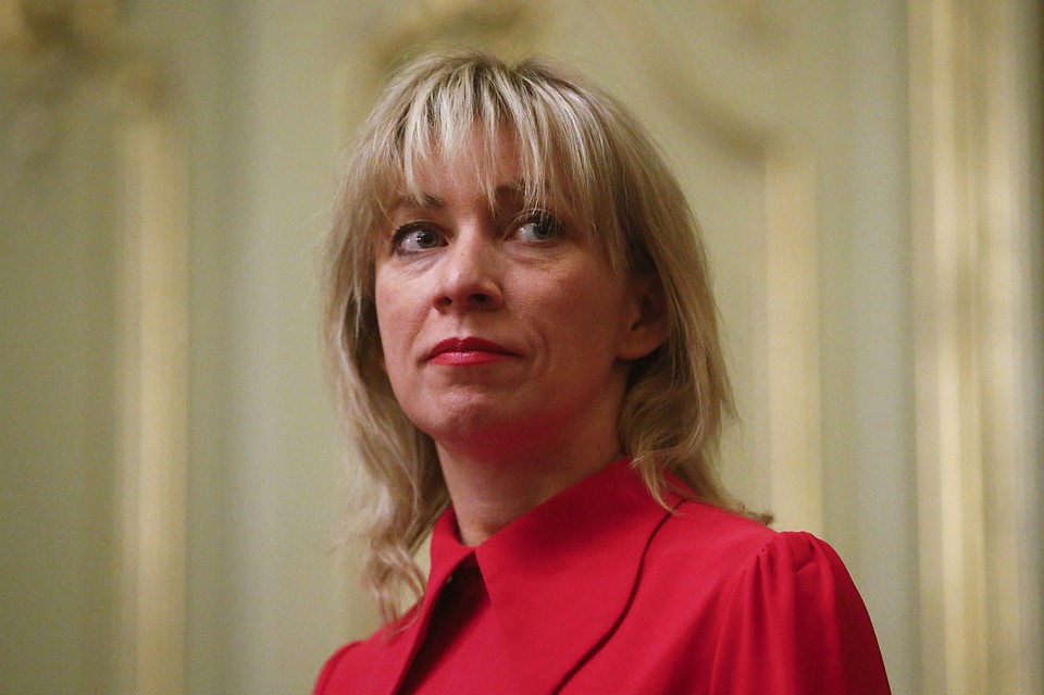 Представитель МИД РФ Мария Захарова