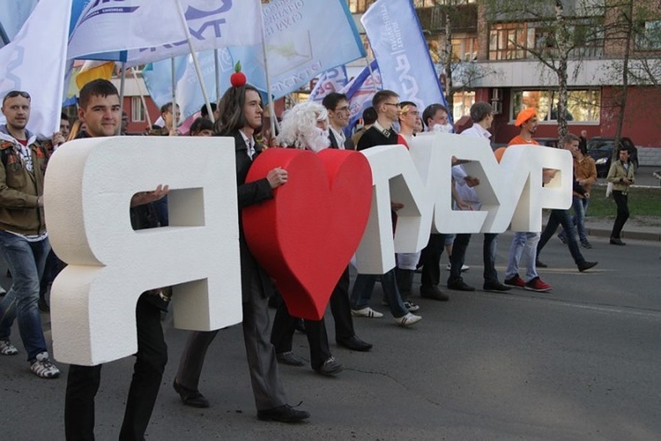 В День радио пройдет традиционное шествие ТУСУРа.