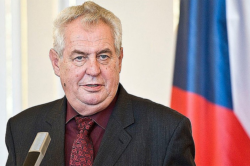 Милош Земан сделал громкое заявление