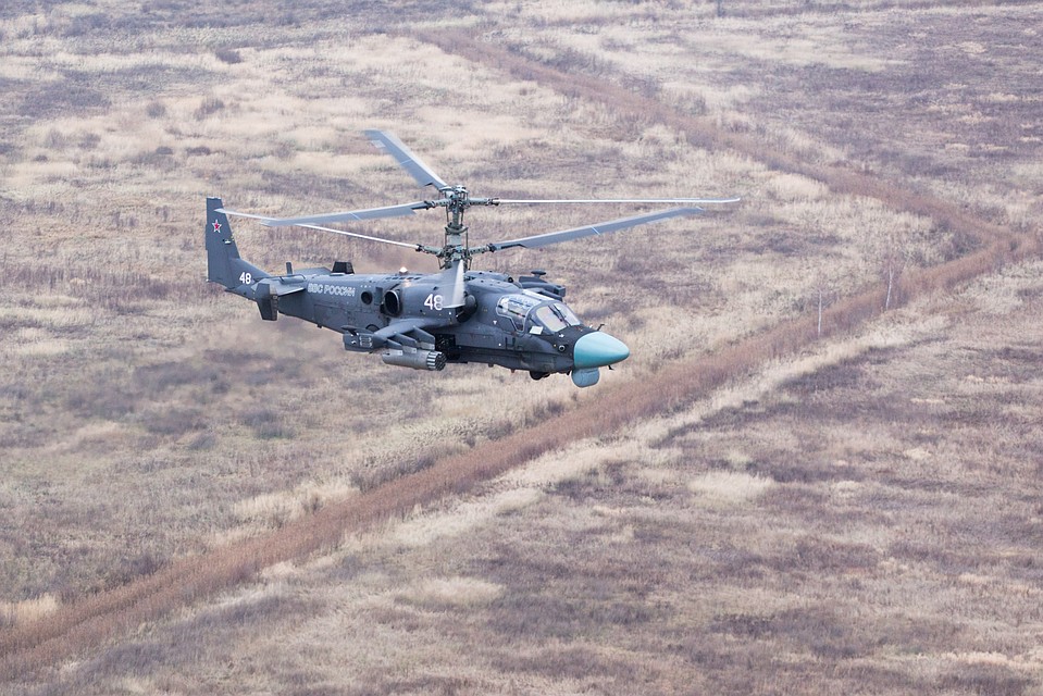 Боевой вертолет Ка-52