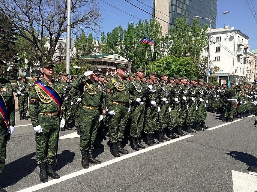 Генеральная репетиция Парада Победы 8 мая
