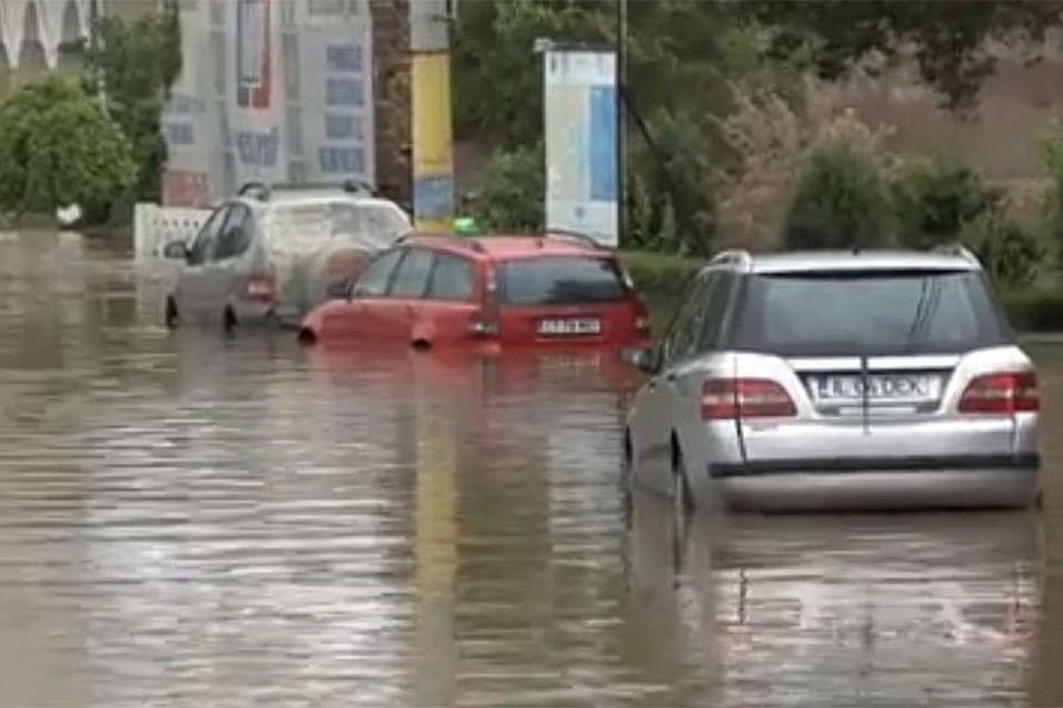 Непогода идет из Румынии
