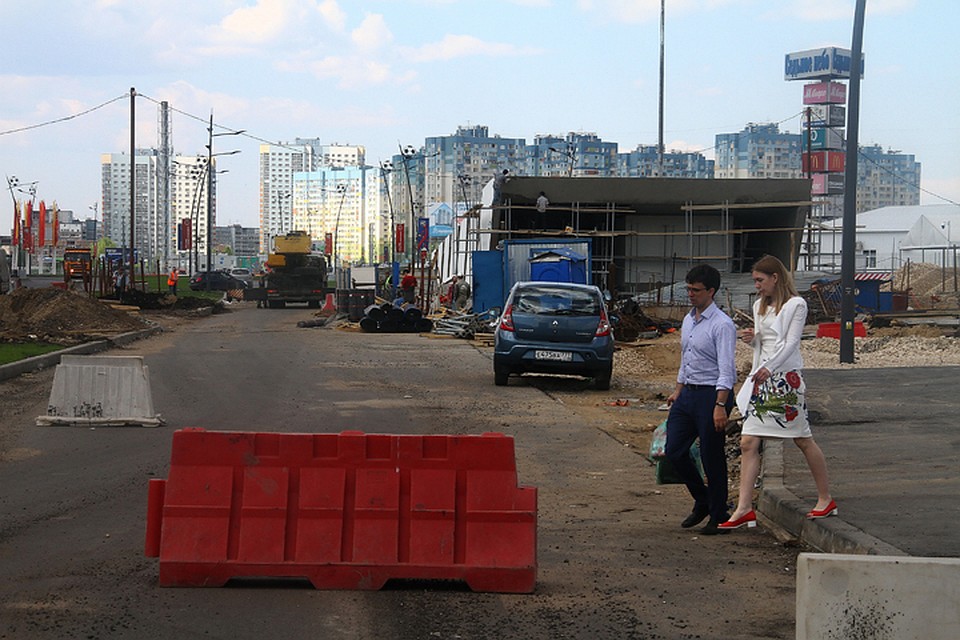 Улица Самаркандская так и не открылась 15 мая 2018 года