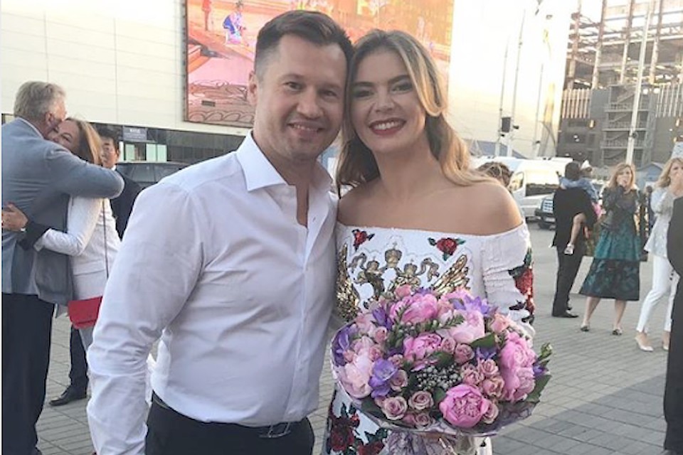 Алина Кабаева на фестивале "Алина" со своим коллегой - спортсменом Алексеем Немцовым. Фото: Инстаграм.