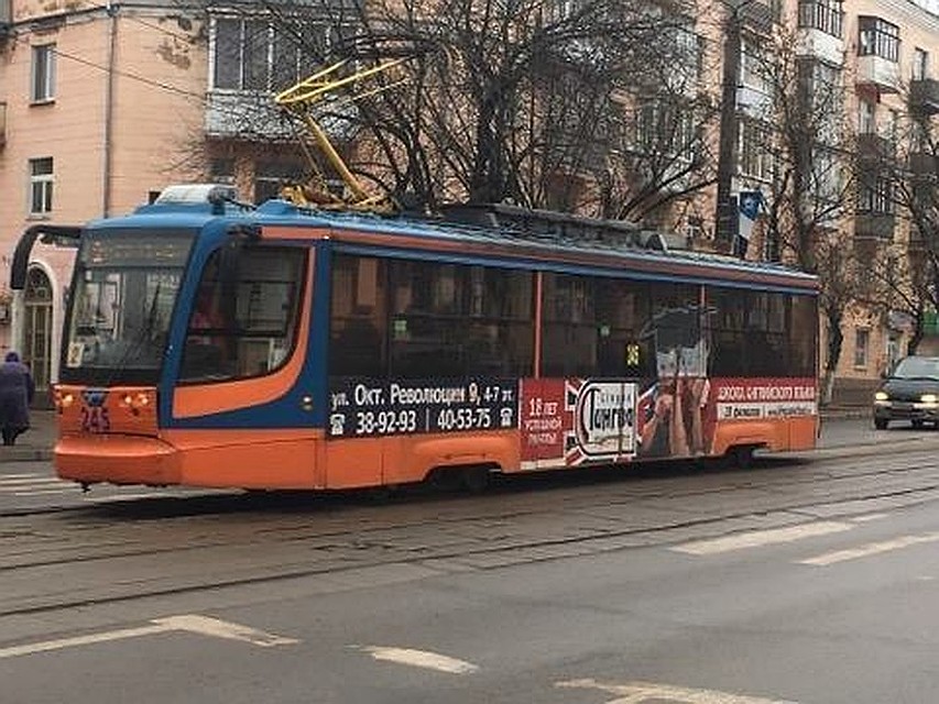 В Смоленске 2 июня трамваи два часа не будут ходить через площадь Победы.