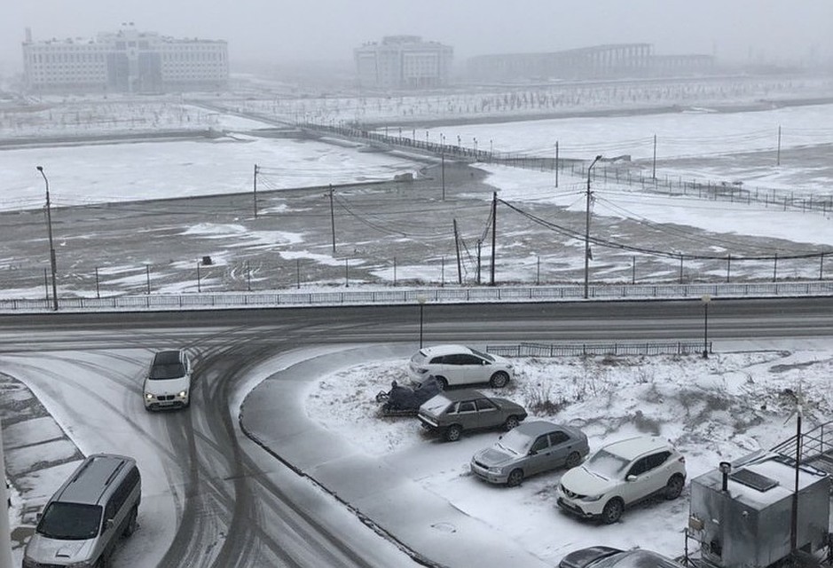 Утро 1 июня в Салехарде