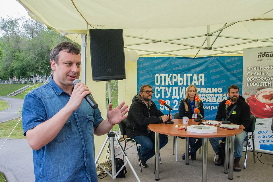 Радио "КП-Самара" открыло двери студии