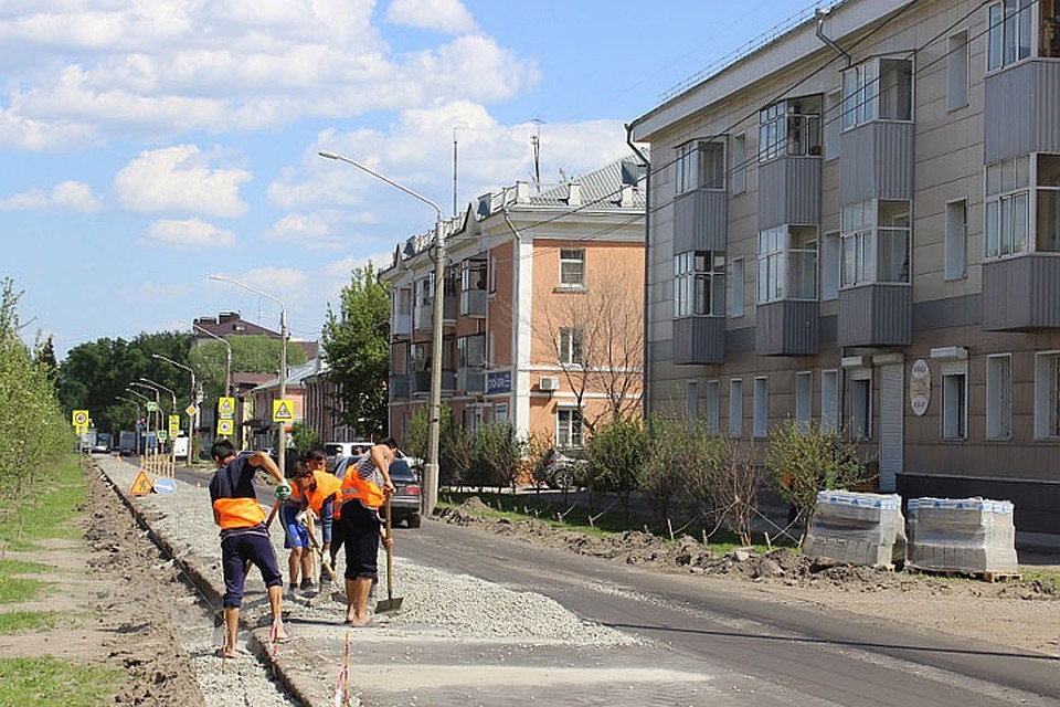 Установка бордюра