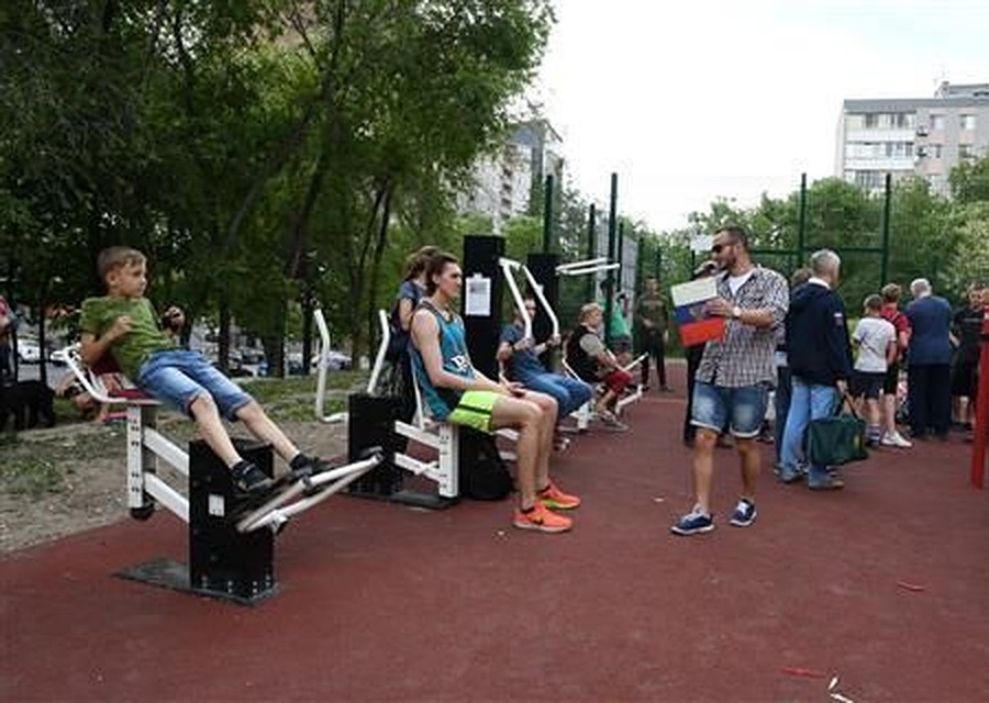 Это полноценный спортивный комплекс
