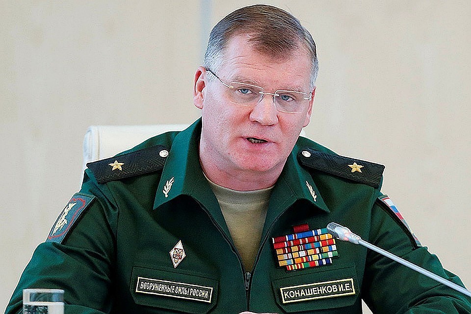 Официальный представитель Минобороны РФ генерал-майор Игорь Конашенков