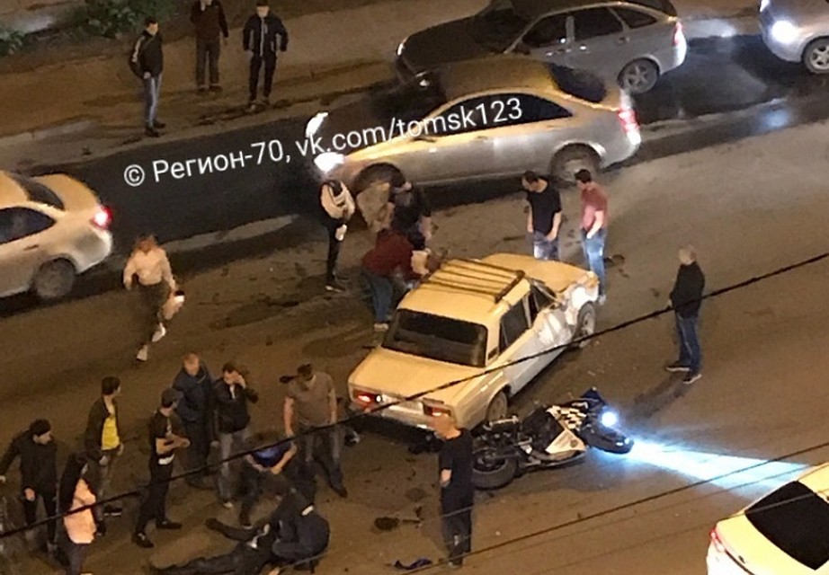 Смертельное ДТП в Томске.