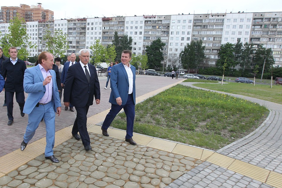 Праздник градоначальник отметил в Мурино. Фото: Администрация губернатора Санкт-Петербурга